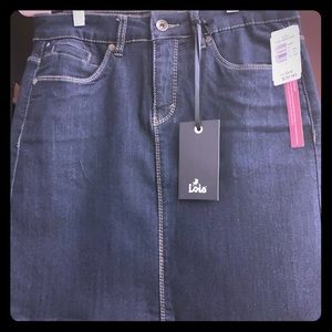 Lois jean skirt